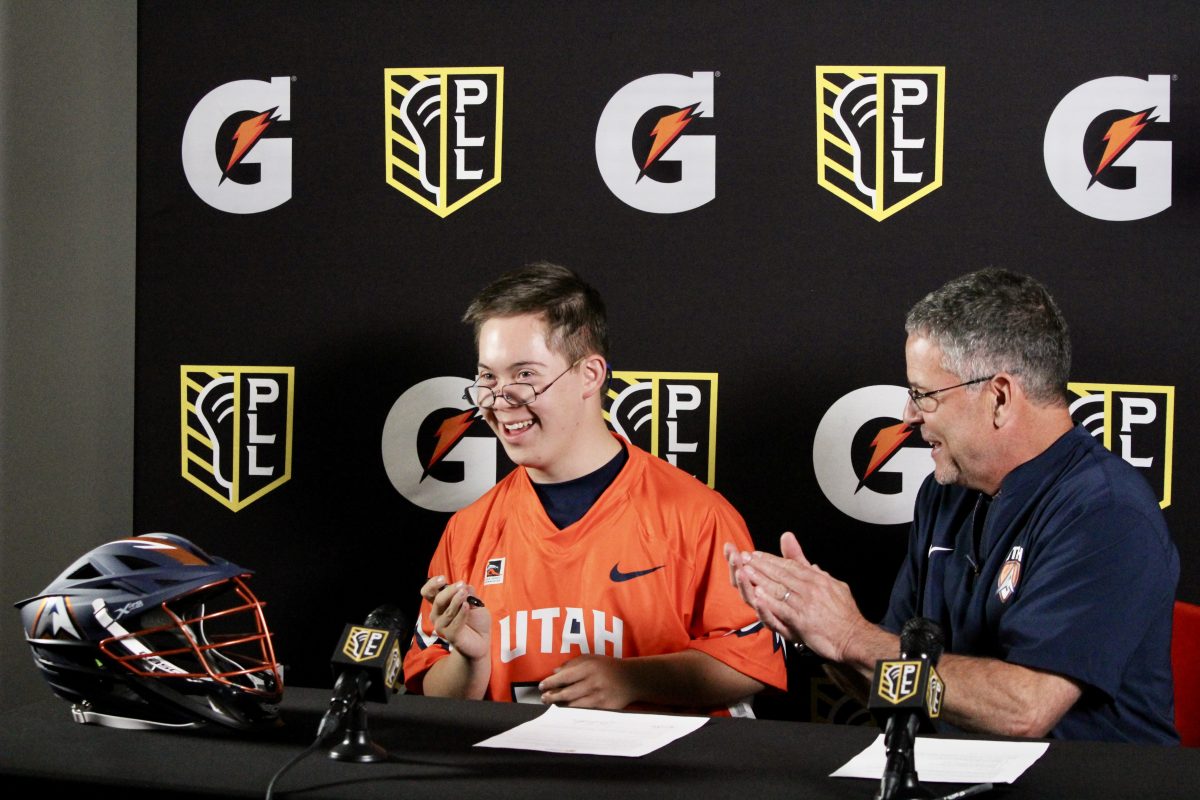 Dream goal: West Field student with Down syndrome signs honorary contract with Utah Archers lacrosse team